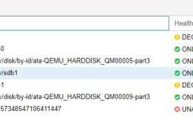 Proxmox zfs raid kovalevyn korvaaminen